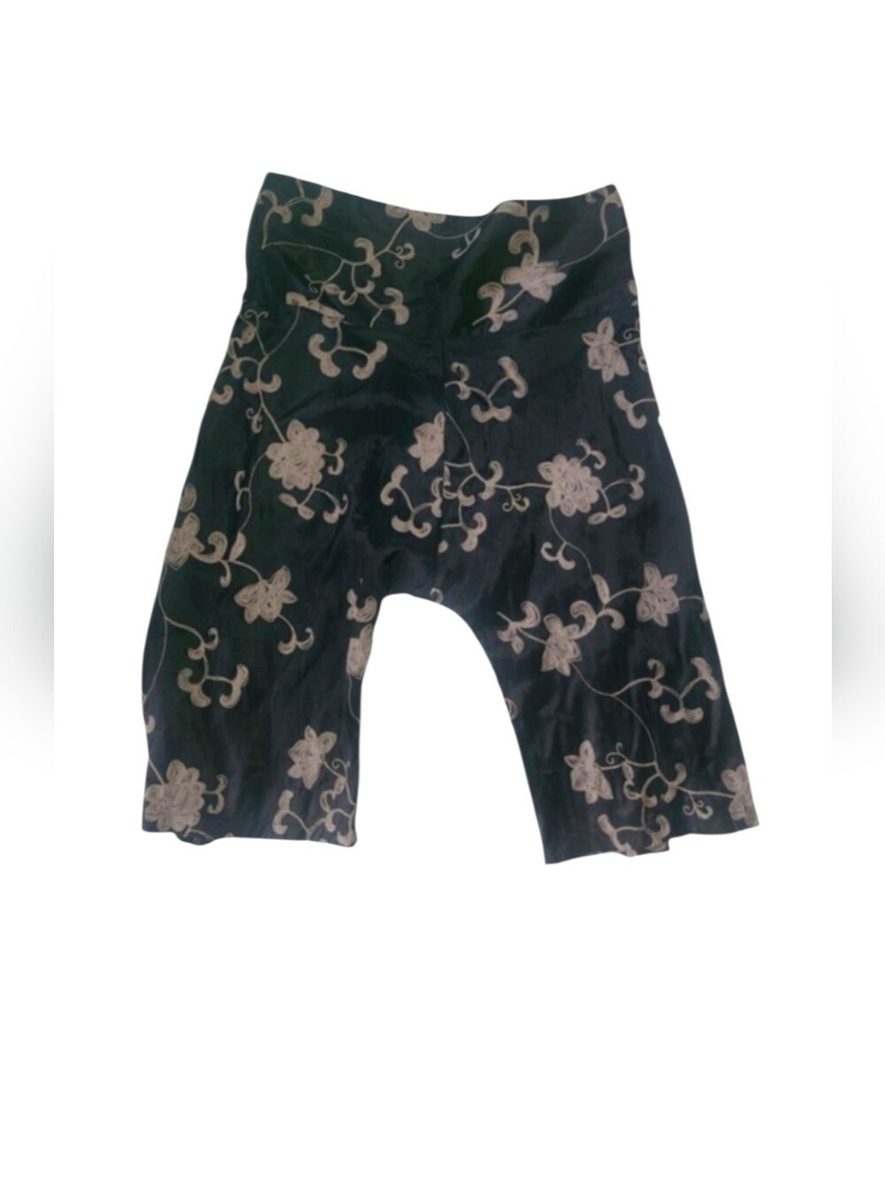 High Waist Cropped Embroided Sharwal